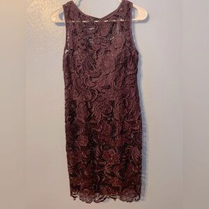✨ Ariana Papell Rich Plum Purple Fitted Dress ✨ SALE 3 for $15!